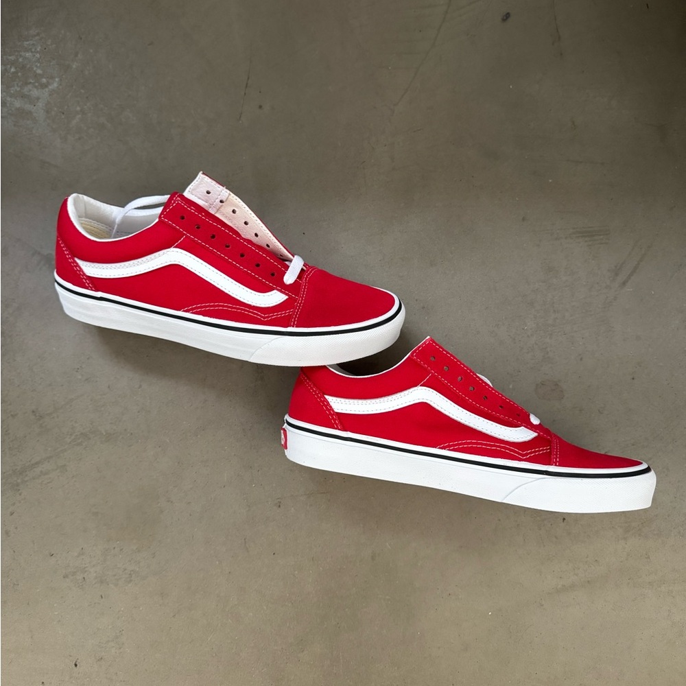 Vans Red Old Skool Sneakers